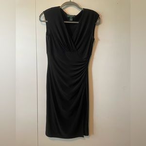 RALPH LAUREN black midi dress 🖤